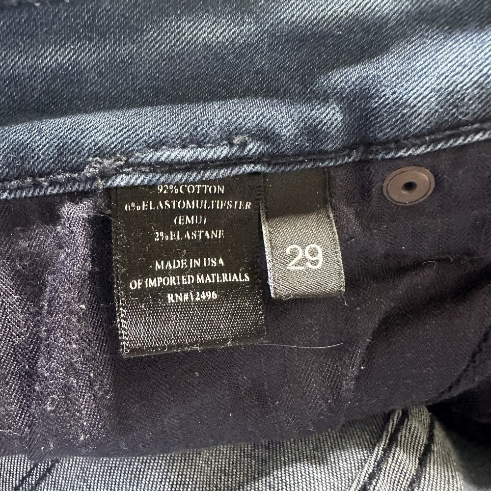 Parker Smith High Rise Blue Wash Stretch Skinny Jeans Women's Size 29 - Picture 4 of 6